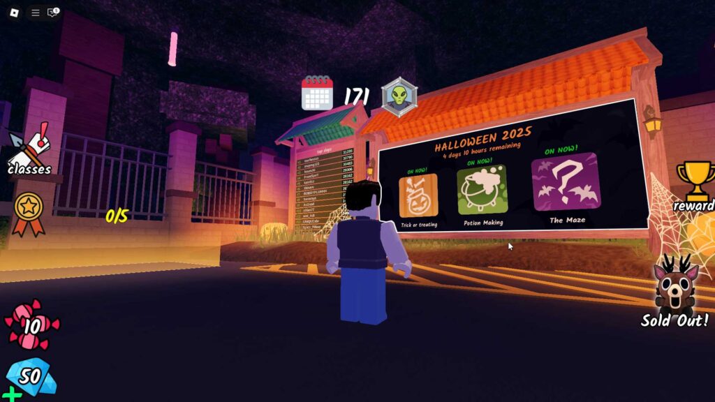 99 Nights Halloween Event