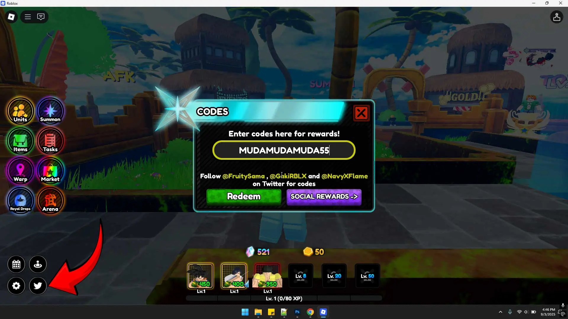 All Star Tower Defense X Codes