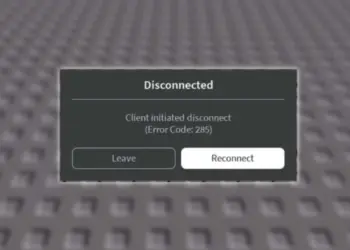 Roblox Error 285 Guide