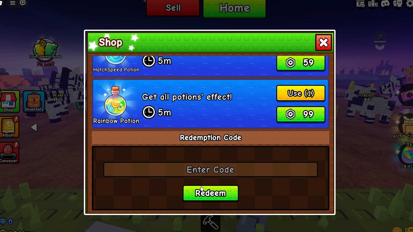 Build a Zoo Codes (January 2026)