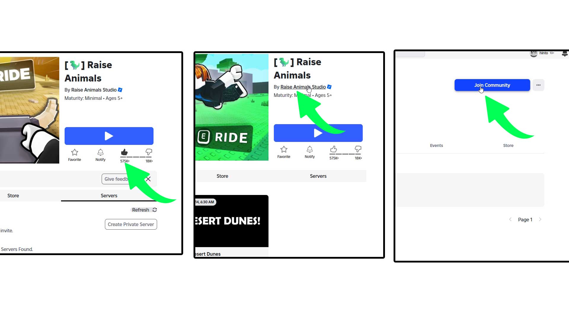 Raise Animals Join Group
