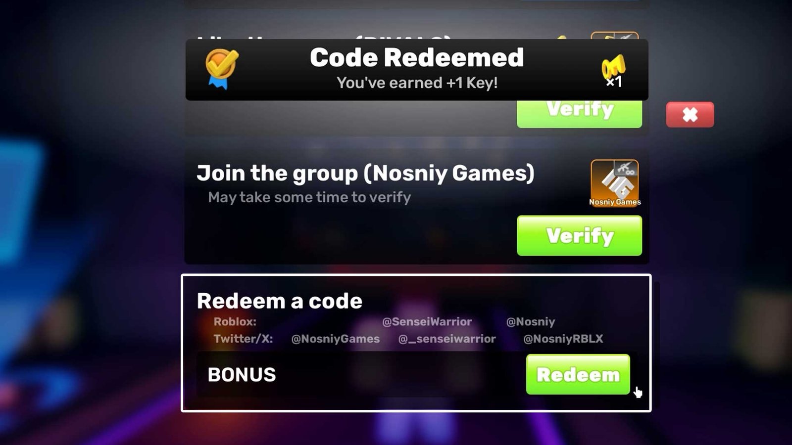 Roblox RIVALS Codes (January 2026) – Free Keys