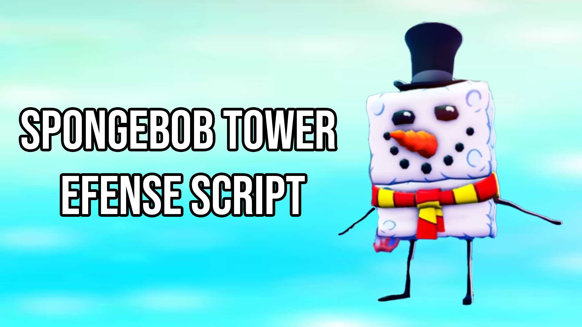SpongeBob Tower Defense Script